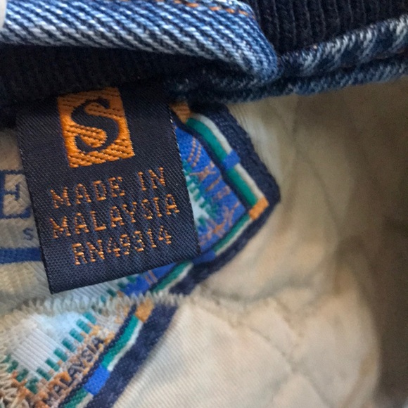 VINTAGE GEAR DALLAS MORNING NEWS PRESS JEAN JACKET - Picture 12 of 12